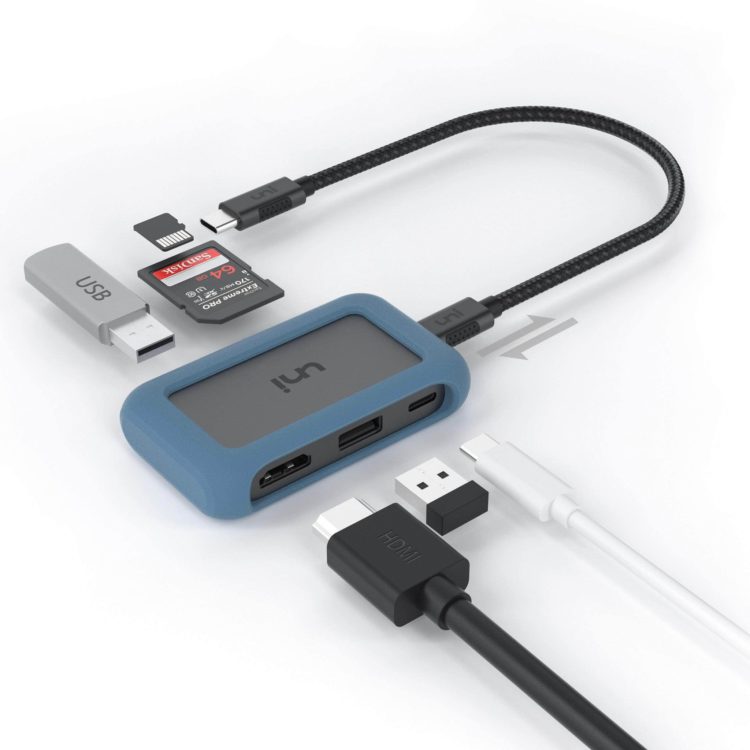 uni USB C Hub 6-en-1